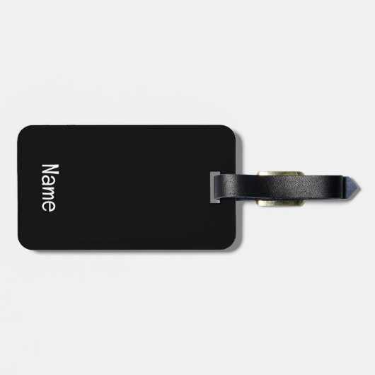 Tennis Themed Gepäckanhänger (Rückseite horizontal)