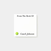 Tennis Themed Notes Post-it Klebezettel (Vorderseite)