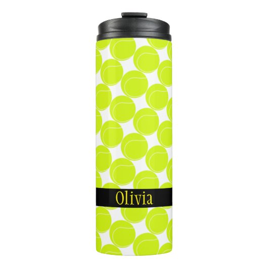 Tennis Thermosbecher (Vorderseite)