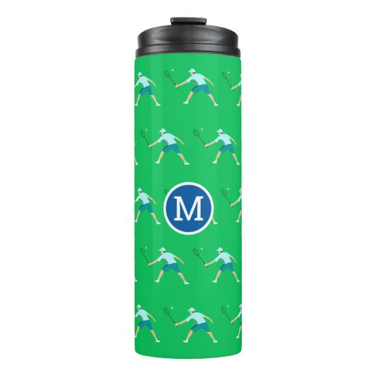 Tennis Thermosbecher (Vorderseite)