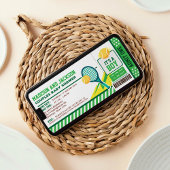 Tennis Ticket Pass Paare Kinderdusche Einladung