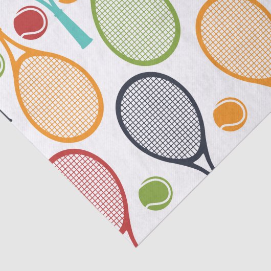 Tennis Tissue Paper für Tennis-Party Seidenpapier (Ausschnitt)