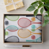 Tennis Tissue Paper für Tennis-Party Seidenpapier (Geschenk)