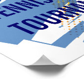 TENNIS TOURNAMENT POSTER (Ecke)