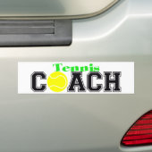 Tennis-Trainer Autoaufkleber (Auf Auto)