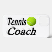 Tennis-Trainer Case-Mate iPhone Hülle (Rückseite (Horizontal))