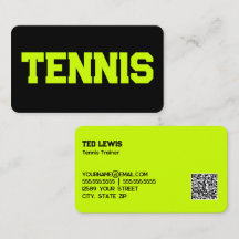 Tennis Trainer individuell QR