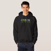 Tennis-Trainer-individueller Name Hoodie (Vorne ganz)