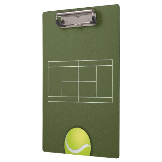 Tennis-Trainer Klemmbrett (Links)