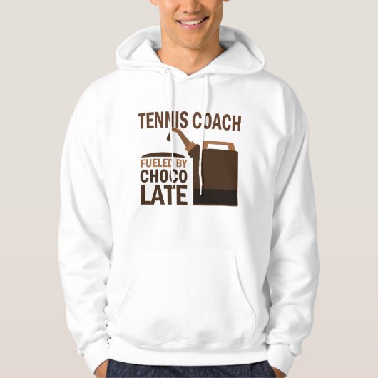 Tennis-Trainer-(lustiges) Geschenk Hoodie (Vorderseite)