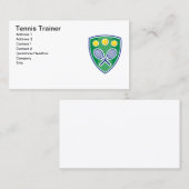 Tennis Trainer Visitenkarte (Vorne/Hinten)