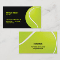 Tennis-Trainer-Visitenkarte