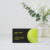 Tennis-Trainer-Visitenkarte Visitenkarte (Stehend Vorderseite)