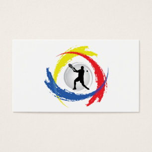 Tennis-Tricolor Emblem (Mann)