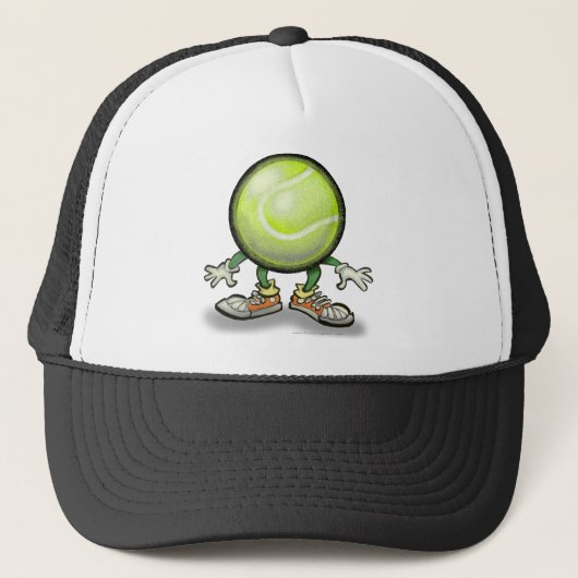 Tennis Truckerkappe (Vorderseite)