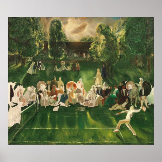 Tennis Turnament - George Bellows Fine Art Poster (Vorne)