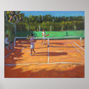 Tennis üben Kappe d'adge Frankreich 2013 Poster