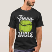 Tennis Uncle Men Family Matching Set Tennis Ball P T-Shirt (Vorderseite)