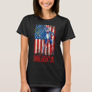 Tennis Uncle Sam 4. Juli Jungs Männer Amerikaner U T-Shirt