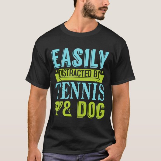 Tennis- und Hundekurse Shirt (Vorderseite)