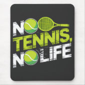 Tennis - Unendliche Leidenschaft Mousepad (Vorne)
