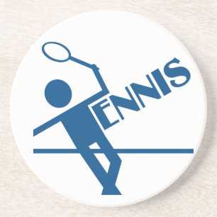 Tennis-Untersetzer, anpassen Untersetzer