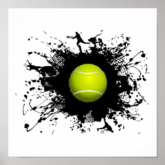Tennis Urban Style Poster (Vorne)