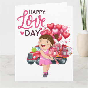 TENNIS Valentinstag zum Spieler mit Liebe Karte