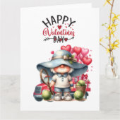 TENNIS Valentinstag zum Spieler mit Liebe Karte (Gelbe Blume)