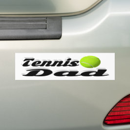 Tennis Vater Autoaufkleber