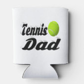 Tennis Vater Dosenkühler (Rückseite)