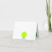 Tennis Vater Happy Vatertag Card Karte (Rückseite)