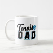 Tennis Vater Kaffeetasse (Links)