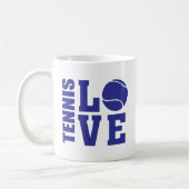 Tennis Vater Kaffeetasse (Links)
