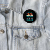 Tennis Vater Retro Sunset Button (Beispiel)