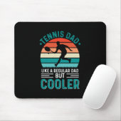 Tennis Vater Retro Sunset Mousepad (Mit Mouse)