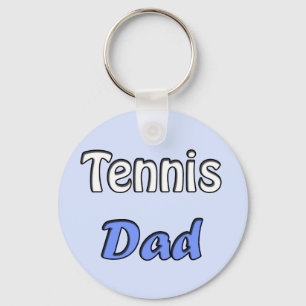 Tennis Vater Schlüsselanhänger