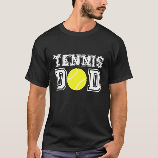 Tennis Vater Tennis für Vater T-Shirt (Vorderseite)
