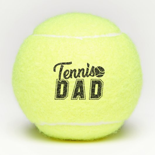 Tennis Vater Tennisbälle (Vorderseite)