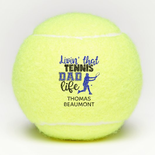 Tennis Vater Tennisbälle (Vorderseite)