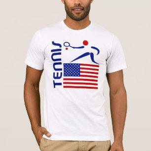 Tennis, Vereinigte Staaten T-Shirt