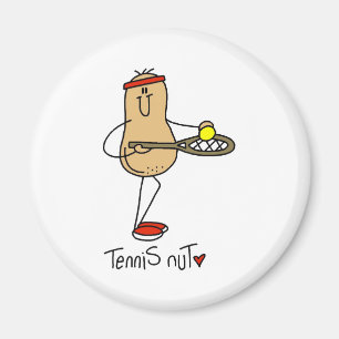 Tennis Verrückter Magnet