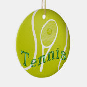 Tennis-Verzierungen Keramik Ornament (Rechts)