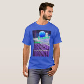 Tennis Vibes entwirft Men's tennis T - Shirt (Vorne ganz)