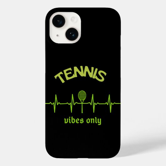 Tennis-Vibes nur Gehäuse-Design Case-Mate iPhone Hülle (Rückseite)