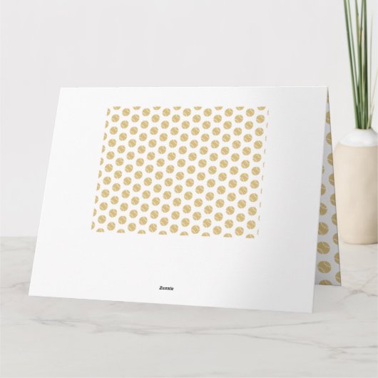 Tennis Vielen Dank Coach Gold Personalisiert geflo Dankeskarte (Rückseite)