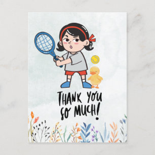Tennis Vielen Dank für Ihre Karte für Coach Mädche