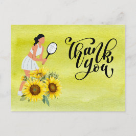 Tennis Vielen Dank für Ihre Karte für den Tennissp