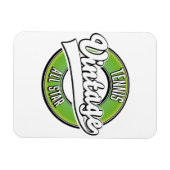 Tennis Vintag All star Logo Magnet (Horizontal)
