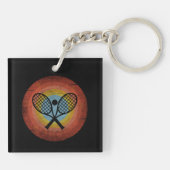 TENNIS VINTAG SCHLÜSSELANHÄNGER (Rückseite)